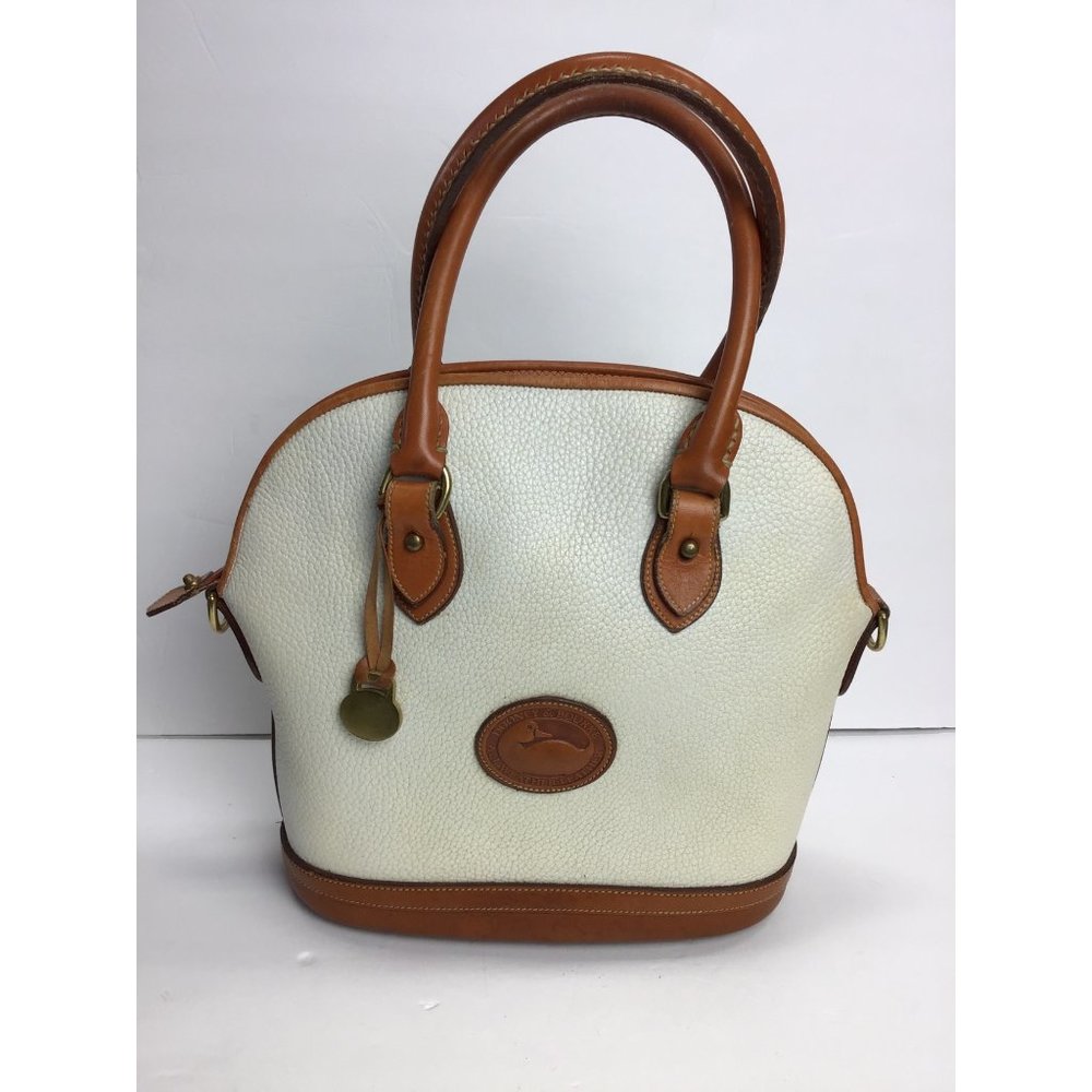 Vintage Dooney & Bourke- "Norfolk", Top Handle Satchel